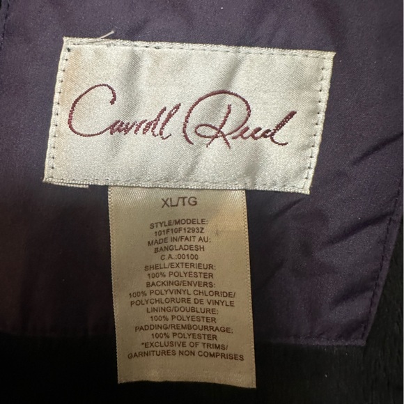 Carrol Reed Women's Purple Jacket - Picture 3 of 3